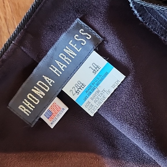 Vintage Rhonda Harness‎ blazer size 10 with padded shoulders - Picture 8 of 14